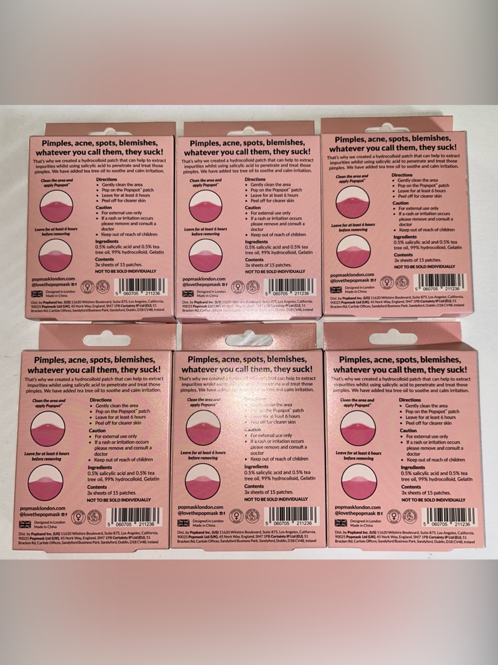 6x NIB pōpmask Pre-PMS Pimple Patches -Bundle - Picture 2 of 5